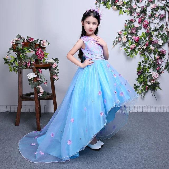 2018 Summer Luxury Children S Birthday Wedding Party Long Tail 2018 Summer Luxury Children S Birthday Wedding Party Long Tail Dress Kids Babies Evening Pageant