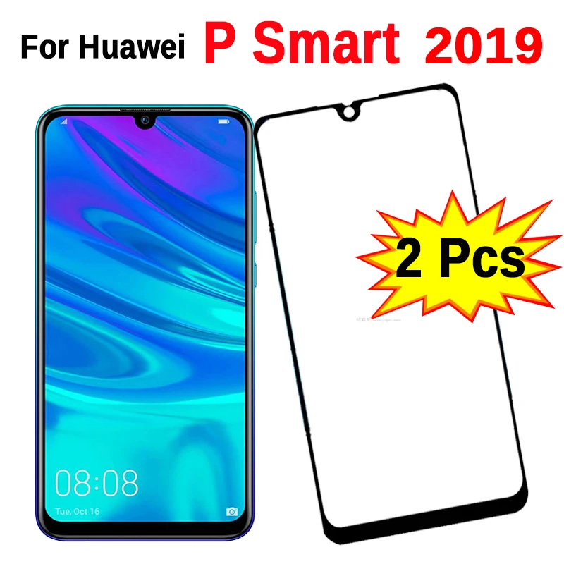 2 шт защитное стекло на P Smart закаленное защитное стекло для huawei P Smart Psmart P Smart2019 защита экрана HD Прозрачная