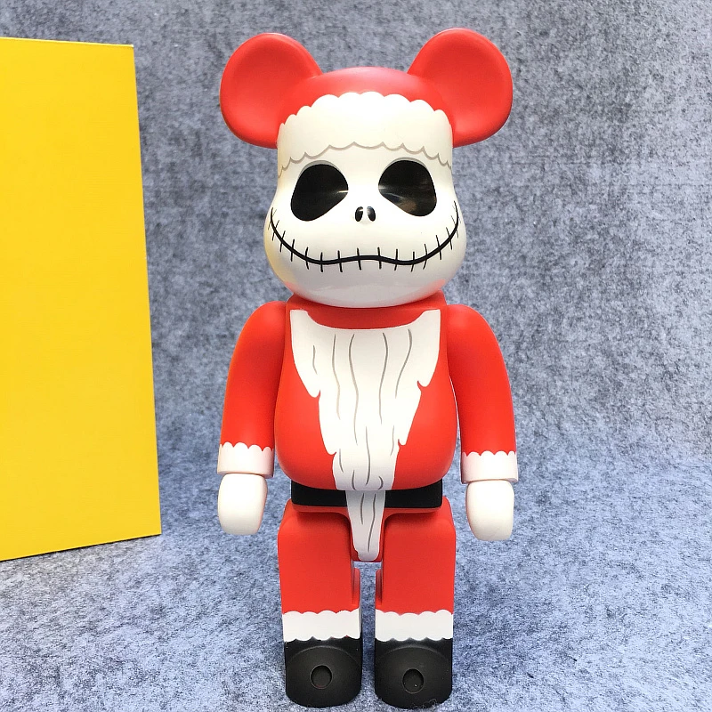 

New Arrival 400% Bearbrick Cosplay The Nightmare Before Christmas Jack PVC Action Figure Fashion Toys