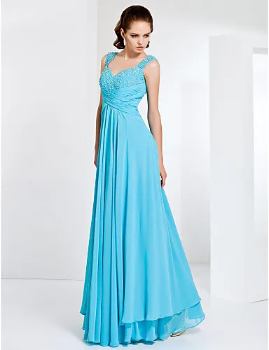 High Quality! Christmas Blue Evening Dresses Party Dresses Pageant