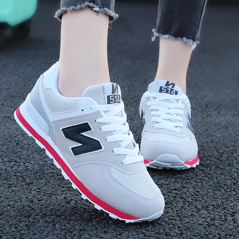 

2019 spring new high quality fashion lightweight comfortable women's shoes simple personality wild ladies casual shoes