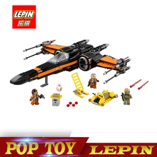 Lepin 05004 845pcs Star Set Wars First Order Poe s X wing Fighter Assembled Toy Building