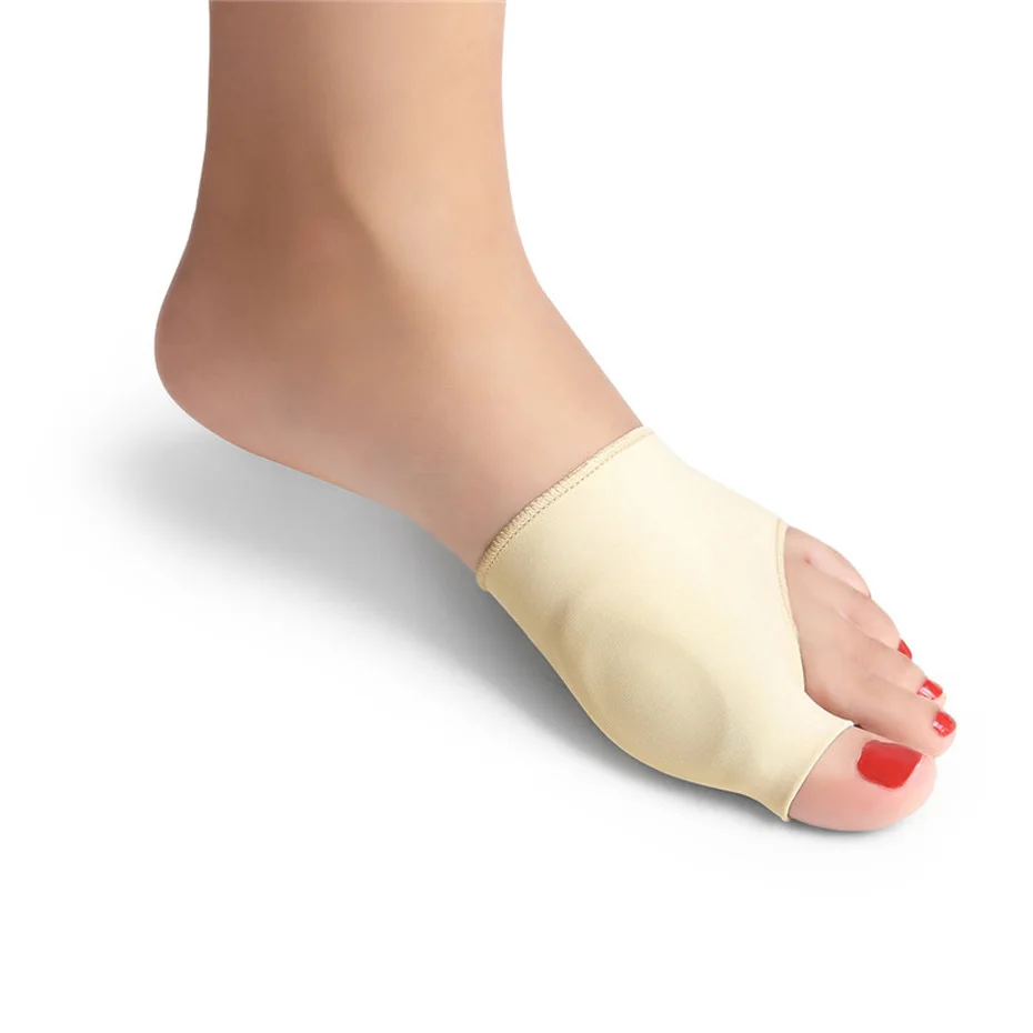 

1 Pair Gel Foot Toe Separator Hallux Valgus Protector Adjuster Ankle Support Pain Relief Toes Foot Care Tool Bunion Corrector