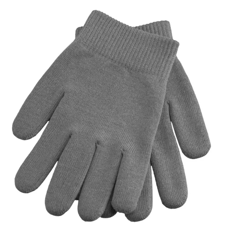 Gray gloves Многоразовые гель-содержащие спа-носки перчатки увлажняющие отбеливающие отшелушивающие гладкие Руки Уход за ногами для взрослых маска для рук - Цвет: Gray gloves