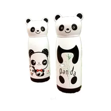 Прекрасный мультфильм панда чашка 304 термос с изоляцией из нержавеющей стали термосы для влюбленных/подарок для детей термальная бутылка для воды