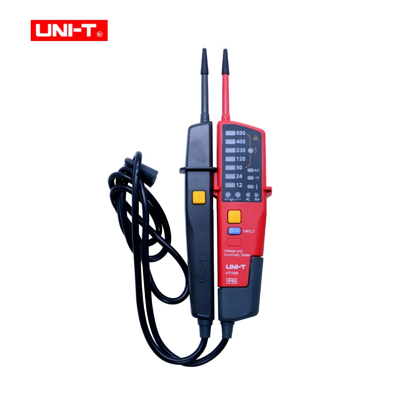 

UNI-T UT18A UT18B UT18C UT18D Auto Range voltmeter Digital Voltmeter Voltage Tester Pen With LED Indication