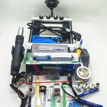 650 Вт YIHUA 853AAA фена паяльная станция импортный паяльник с преднагревом BGA станция Мобильный телефон 3 в 1 инструмент для ремонта