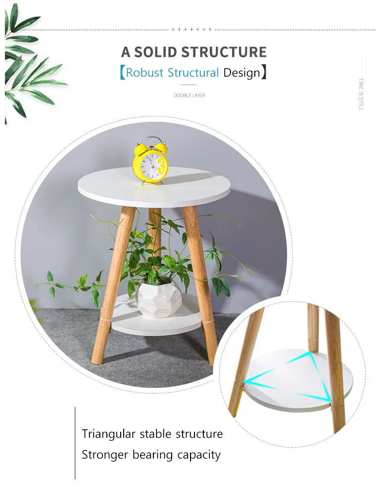Журнальный столик из цельного дерева в скандинавском стиле, столик для гостиной, диван-столик, маленький обеденный стол, маленький чайный столик, мебель для дома