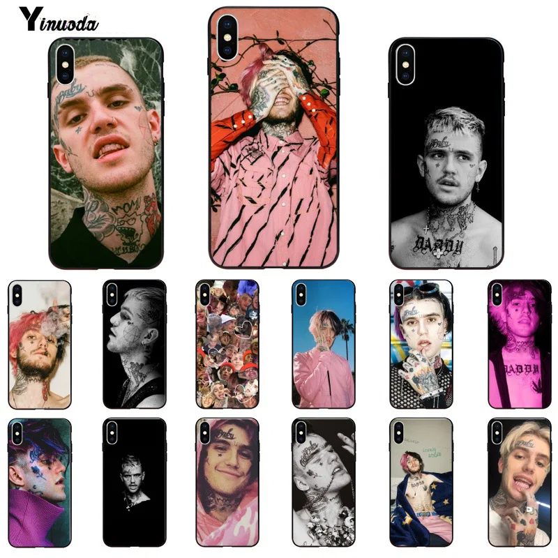 Yinuoda Lil Peep Bo boys крутой мягкий чехол для телефона capa Apple iPhone 8 7 6 6S Plus X XS MAX 5 5S SE XR 11 pro max