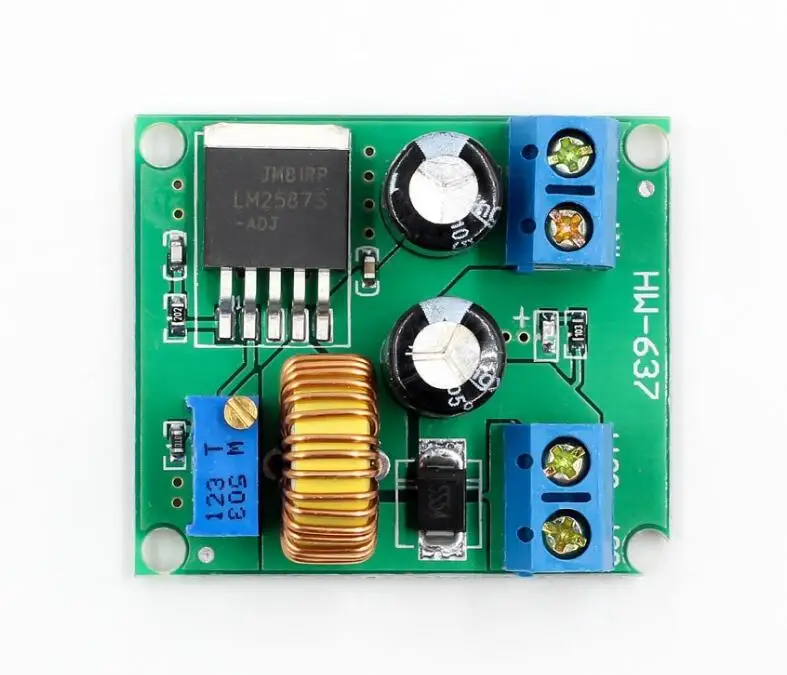 LM2587 DC-DC 3 V-35 V 4 V-40 V Step Up Мощность модуль повышающий преобразователь постоянного тока 12В 24В преобразователь 12 В до 5 В пост Напряжение