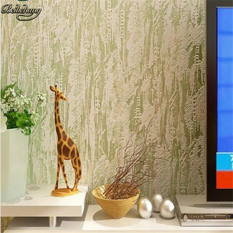 

beibehang wallpaper Solid color mottled non-woven wallpaper Simple and solid modern living room bedroom TV background wallpaper