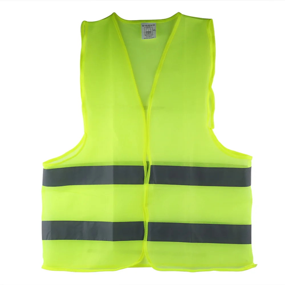 

New Plus Size 60g Reflective Vest Working Clothes Provides High Visibility Day Night For Running Cycling Warning Safety Vest