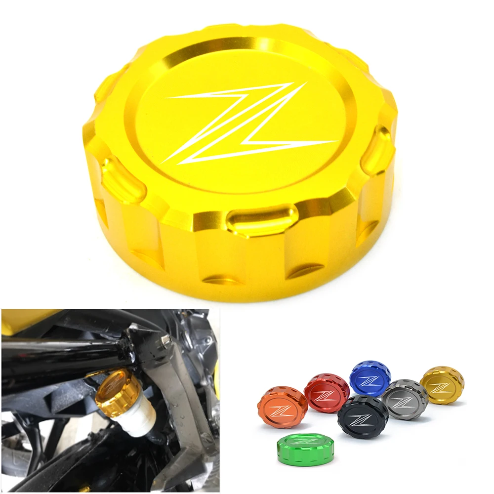 

Motorcycle CNC Cylinder Rear Fuel Brake Fluid Reservoir Cover Cap For ZX6R 09-14 ZX10R 08-14 Z750R 11-14 ZX300R NEW ZX250R 13-14