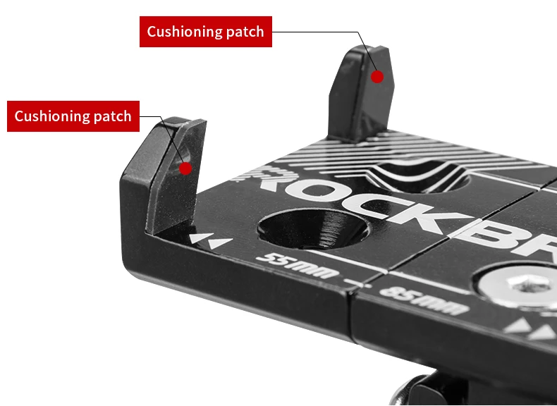 ROCKBORS велосипед Телефон подножка; алюминиевый сплав ударопрочный велосипедный Телефон Стенд gps Поддержка мотоцикла велосипед Руль держатель