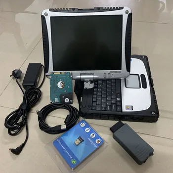 

for a-udi V.W. VAS5054A Profession Car Diagnostic Tool vas OKI Bluetooth CF19 Laptop CF-19 Tablet Odis V5.13 Software Installed