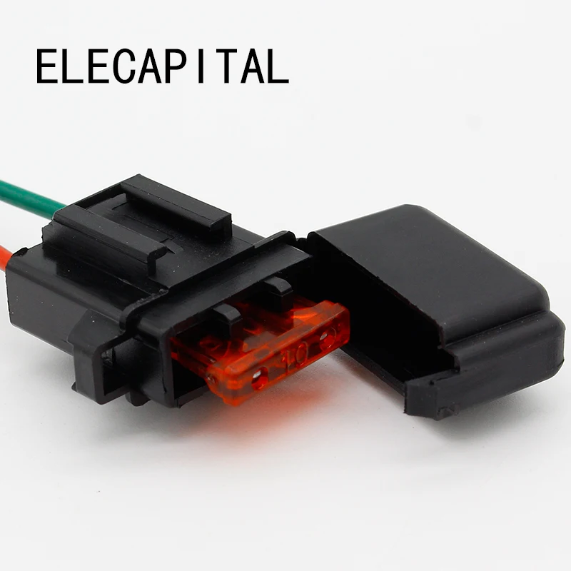 1 шт. ATC держатель предохранителя в линии AWG провода медь 12 В 24 В мощность лезвие