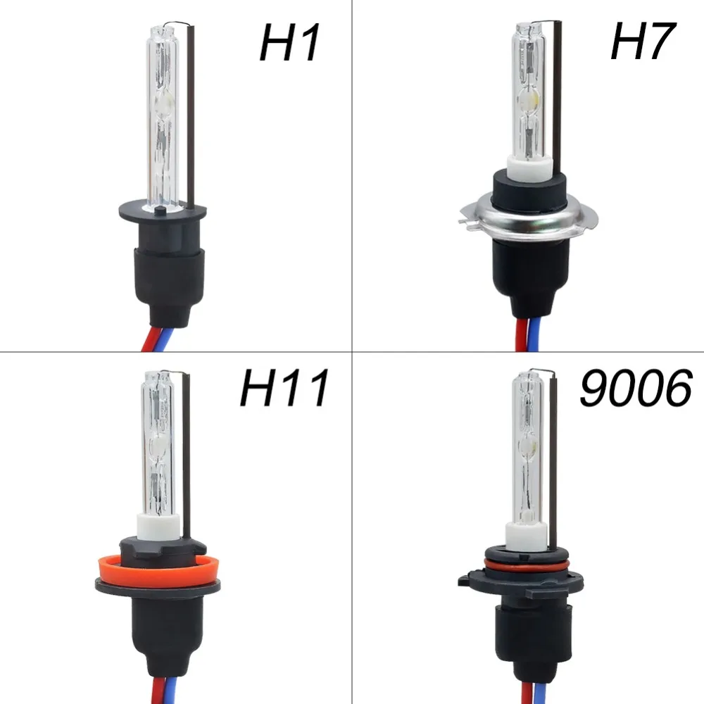 Одна пара 55 W H7 Xenon H1 H3 H11 H8 H9 9006 HB4 9005 HB3 HID лампы Cnlight фар автомобиля луковицы 4300 k 5000 k 6000 k 8000 k ксеноновая лампа