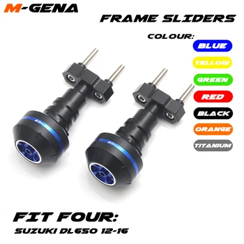 

Motorcycle CNC Aluminum Falling Protection Frame Sliders Crash Protector For V-Strom DL650 DL 650 2012 2013 2014 2015