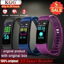 Y5 смарт-Браслет фитнес-трекер с пульсометром умный Браслет Смарт-Группа электронные наручные часы с браслетом PK miband 2 умный Браслет