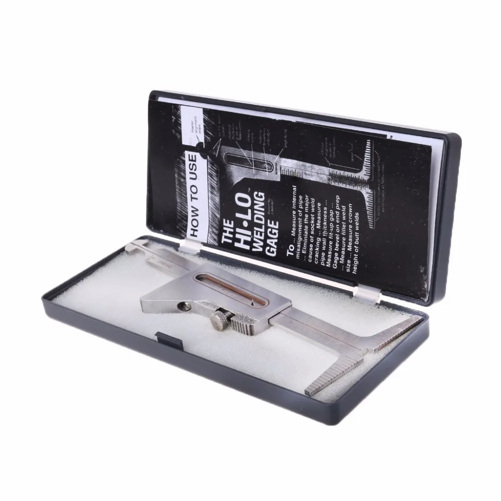 

Weld Seam Test Ulnar Inspection Ruler Gage Portable Welding Tools Measure