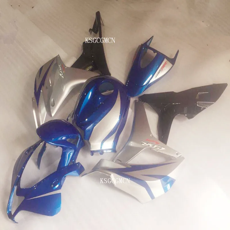 Синяя CBR 600RR 2007 2008 мотоциклетная черная инжекционная деталь для HONDA CBR600F5 07-08 F5