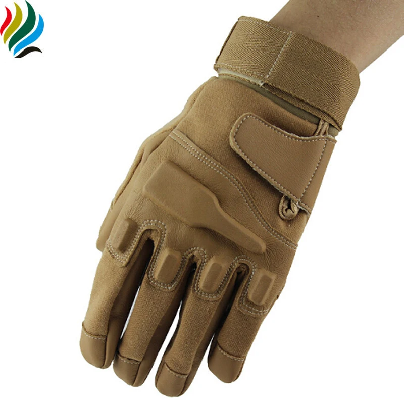 Buy Full finger Tactical Gloves for Mens Shooting Gun Police Safety Gloves