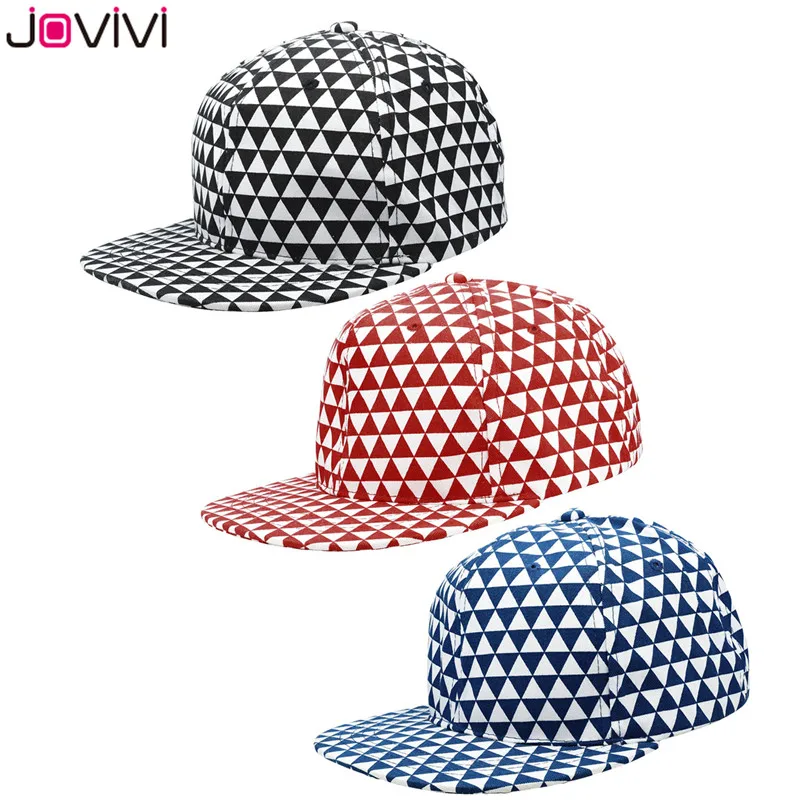 Jovivi Men's Women's Baseball Caps Snap back Adjustable Flat Top Hats Unisex Hip Hop Cap Fashion Unique Design Hat | Аксессуары