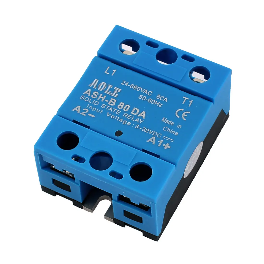 

Ash-B80da 3-32Vdc To 660Vac 80A Single Phase Solid State  To Ac Relay