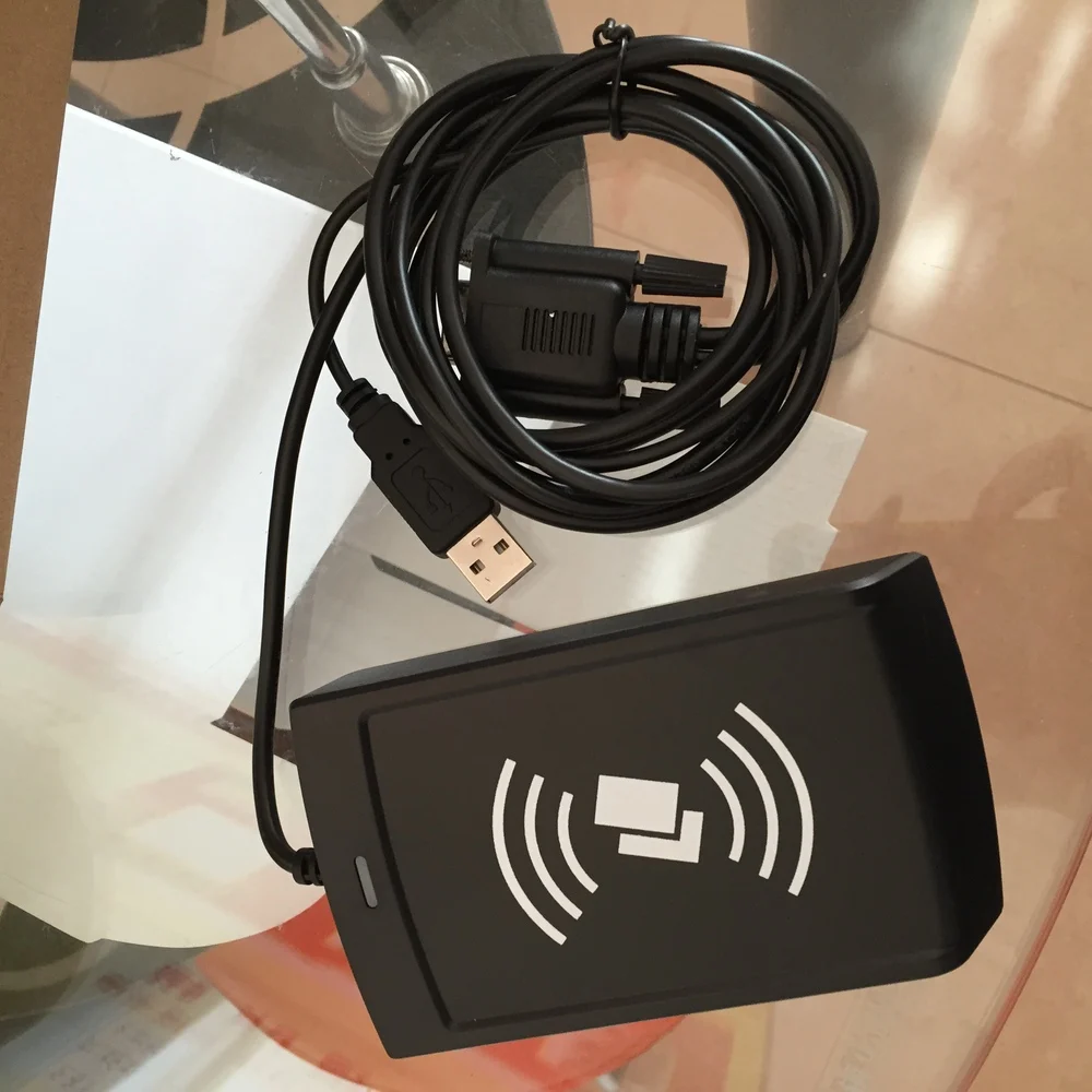 Yongkaida RS232 инертный 13 56 МГц ISO 15693 RFID настольный считыватель/писатель с инертной