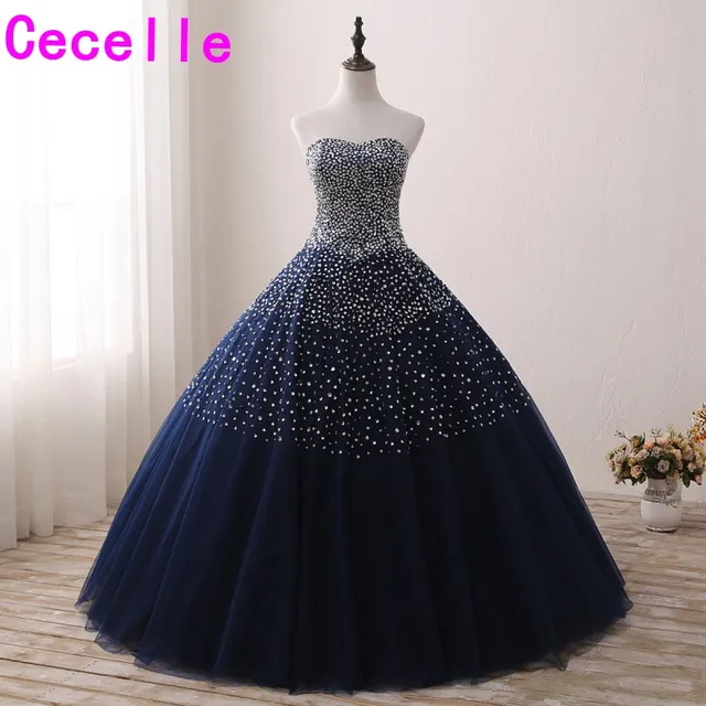 Sparkly Corset Prom Dresses
