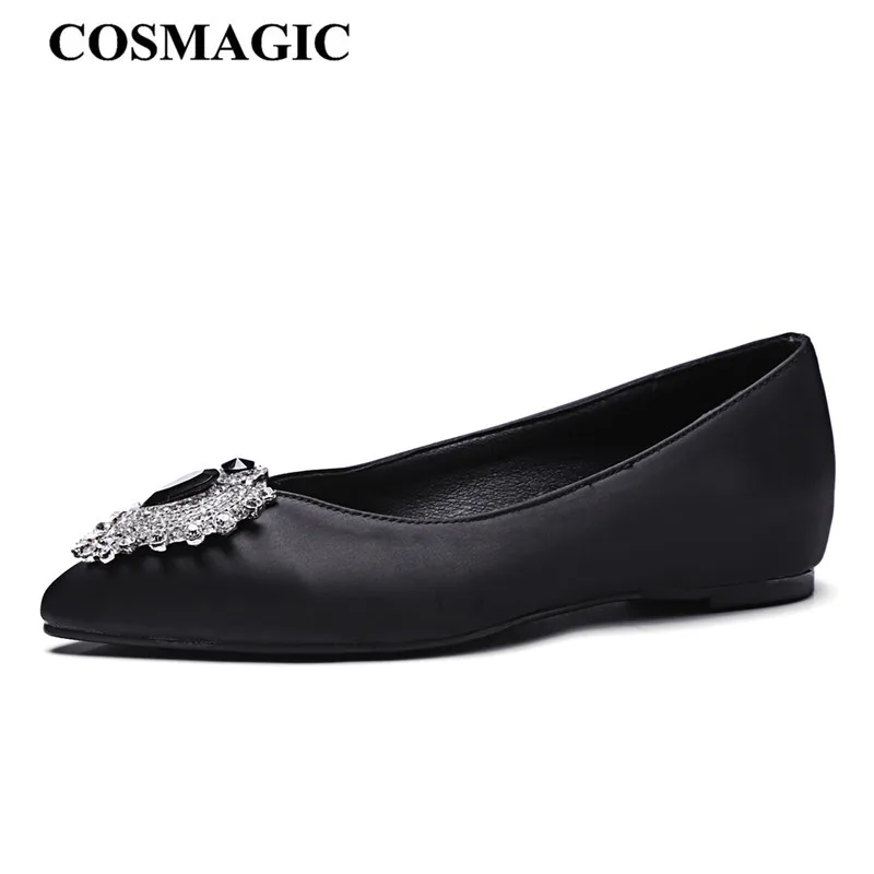 buckle ballet flats