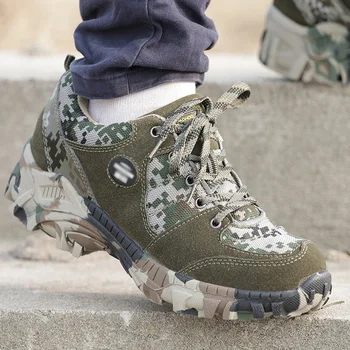 

Outdoor Hiking Shoes Military Tactical Camouflage Trekking Shoes Men's Hunting Boots Shoes Mountain Boots Botas Militares Hombre