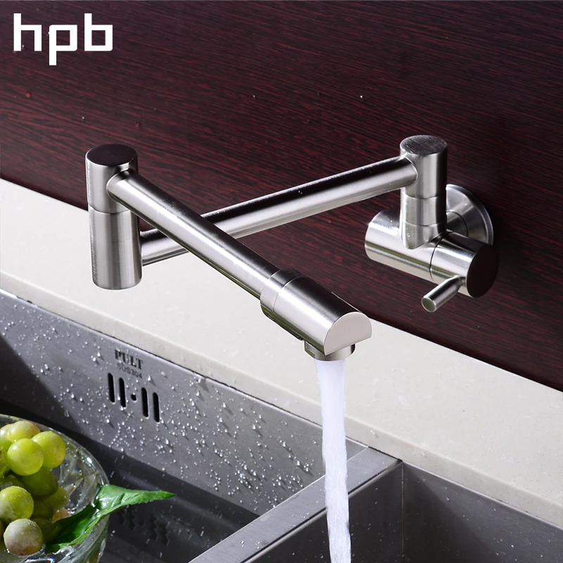 Hpb 360 Degres Rotation Unique Eau Froide Robinet De Cuisine En