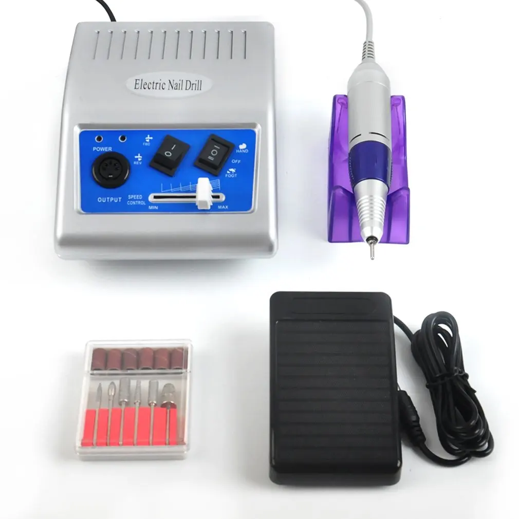 

Electric Nail Drill Machine Manicure Pedicure Files Tools Nail Polisher Grinding Glazing Machine For Gel Polish