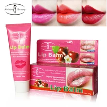 Aichun красота губ Plumper Cherry Коллаген маска для губ увлажняющая антивозрастная против морщин глубокий увлажняющий бальзам для губ 50 г