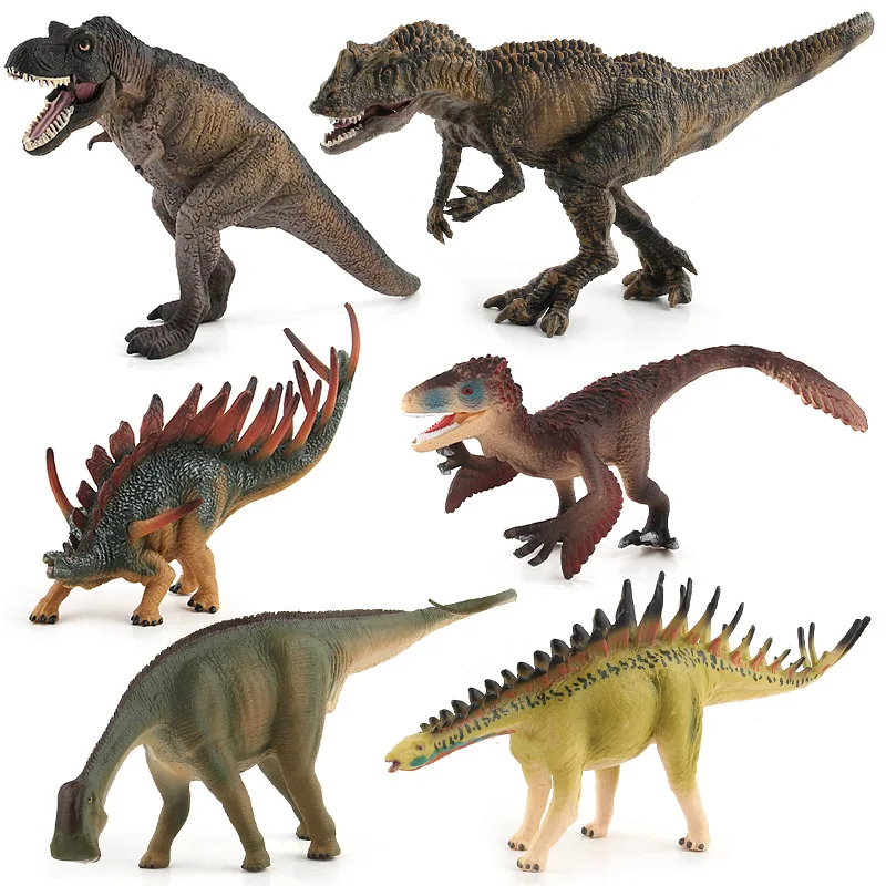 Utahraptor Kentrosaurus Tyrannosaurus Рекс цератозавр животное модель динозавра мир игрушки