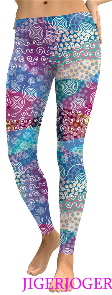 Multicolor circles legging (1)