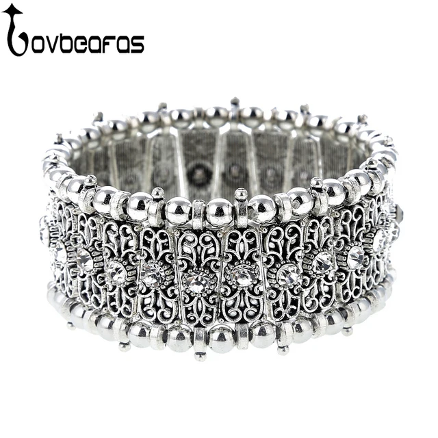 LOVBEAFAS Fashion 2019 Ethnic Bohemian Elastic Bracelets & Bangles For Women Cry LOVBEAFAS Fashion 2019 Ethnic Bohemian Elastic Bracelets & Bangles For Women Cry