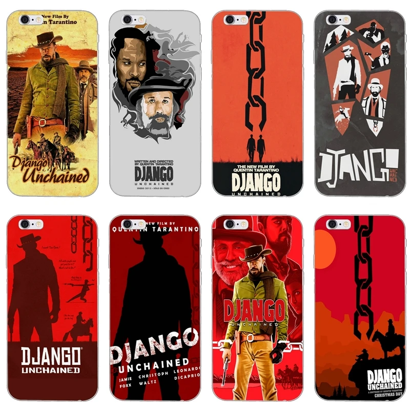 

Django Unchained movie poster For Huawei Mate 20 10 lite pro 9 8 Y9 Y7 Y6 prime Y5 Y3 II GR5 2017 2018 2019 case Soft cover