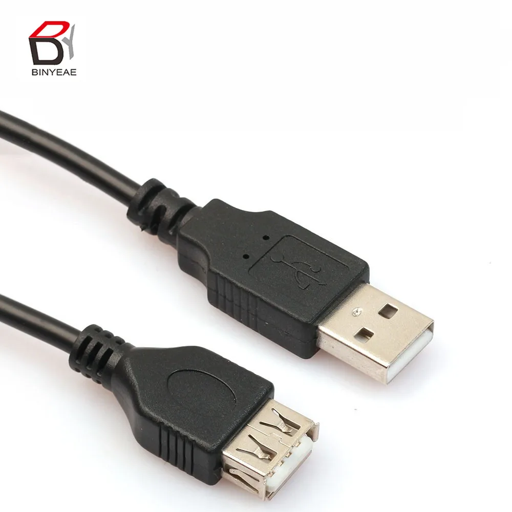 Удлинительный кабель USB Male Female футов 60 см Кабель адаптер для передачи данных M/F