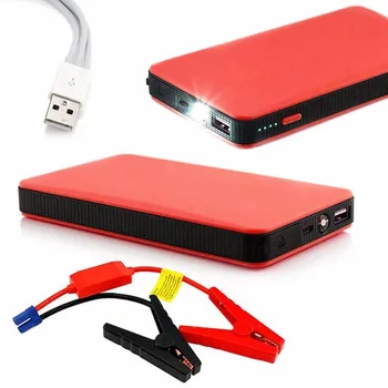 

2018 7800mAh Jump Starter 12V Multifunctional Starter Portable 4USB Interfaces bank Power Car Battery With LED Lights