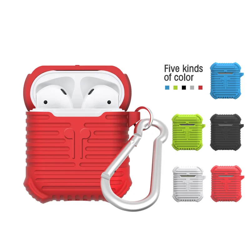 

Silicone Shock Proof Protector Sleeve For Apple AirPods Case Skin Cover for AirPods True Wireless Earphone box accessories