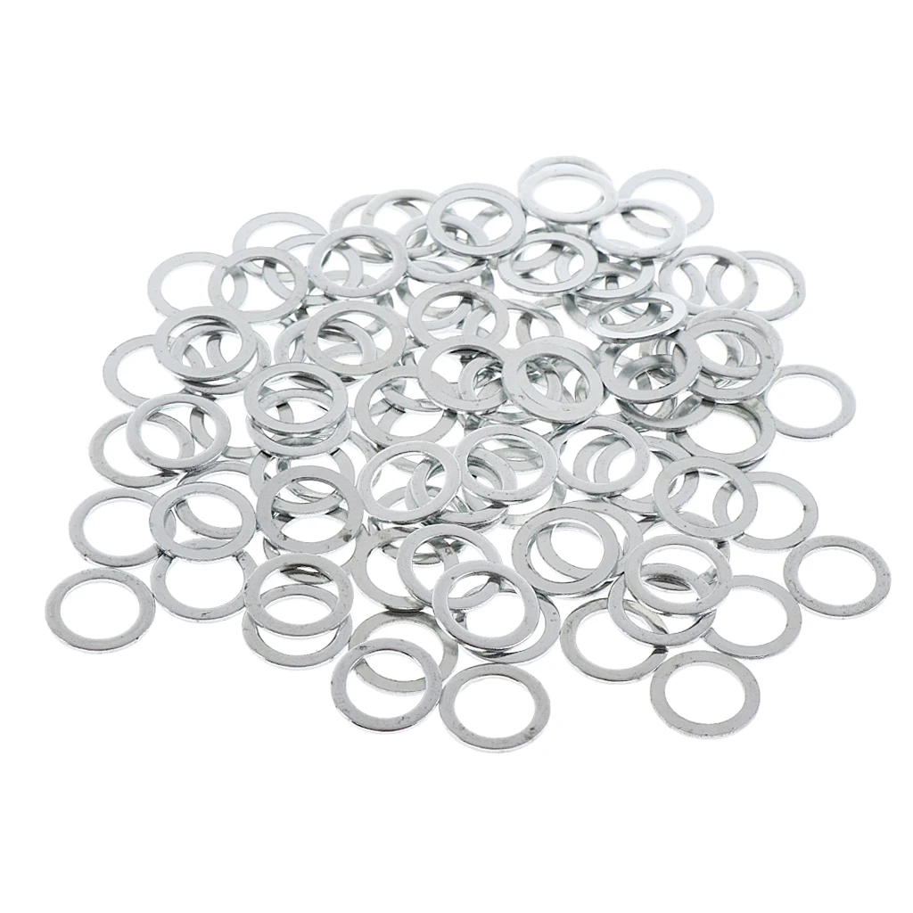 100x Iron Skateboard Bearings Washers Longboard Skateboard Ring Skateboarding Hardware Skate Board & Accessories