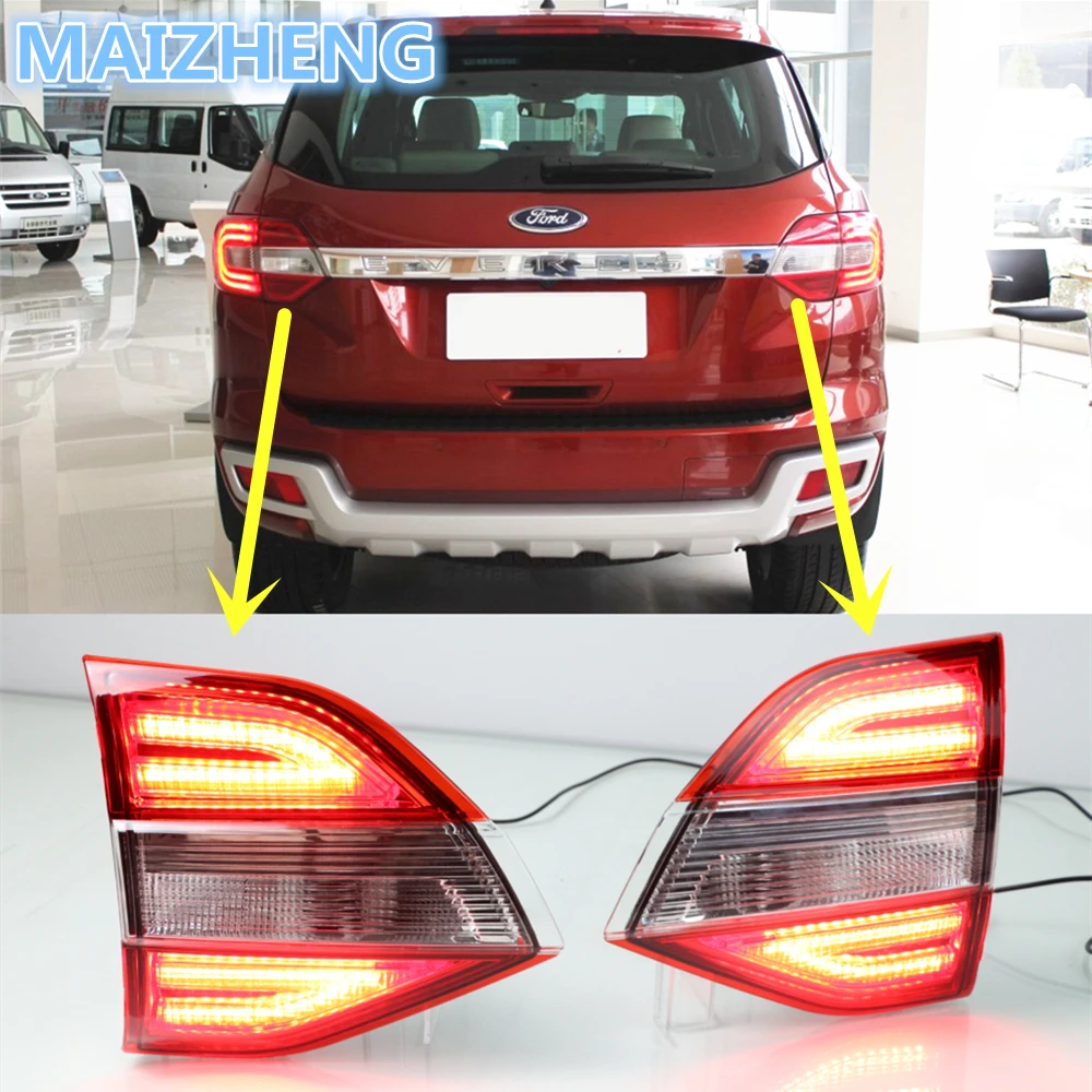 Для Ford Everest Endeavour задний бампер фонарь 2015 2016 2017 2018 противотуманный DRL стоп сигнал