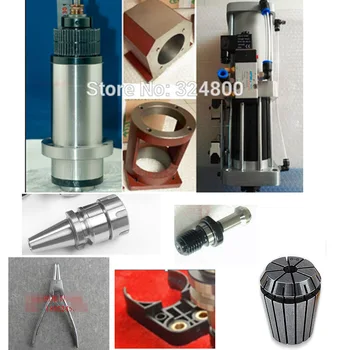 

ATC BT30 kit spindle motor 5 bearing + BT30 braket /holder +toolholder