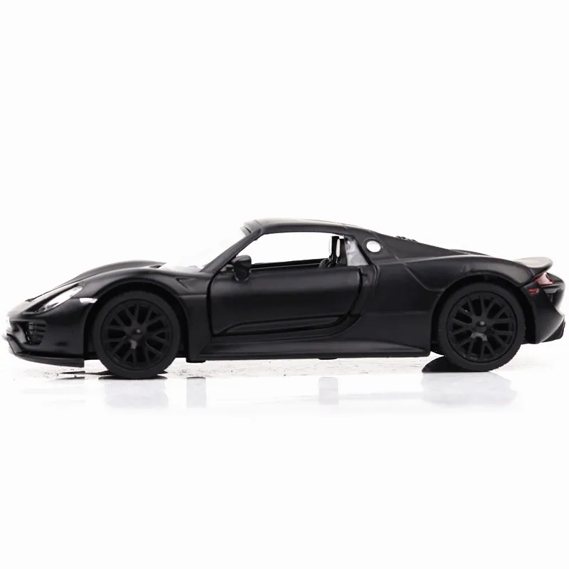 Модель 1/36 литая матовая черная Автомобильная серия Pors918 # CH554030M корпус из сплава 5