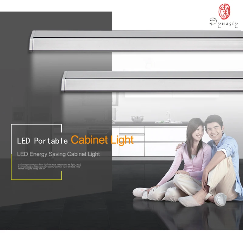 

Dimmable Brightness LED Cabinet Bar Strip Light AC 110/220 High Lumin Bathroom Bookcase Cabinet Kitchen Multi-Purpose Free Ship
