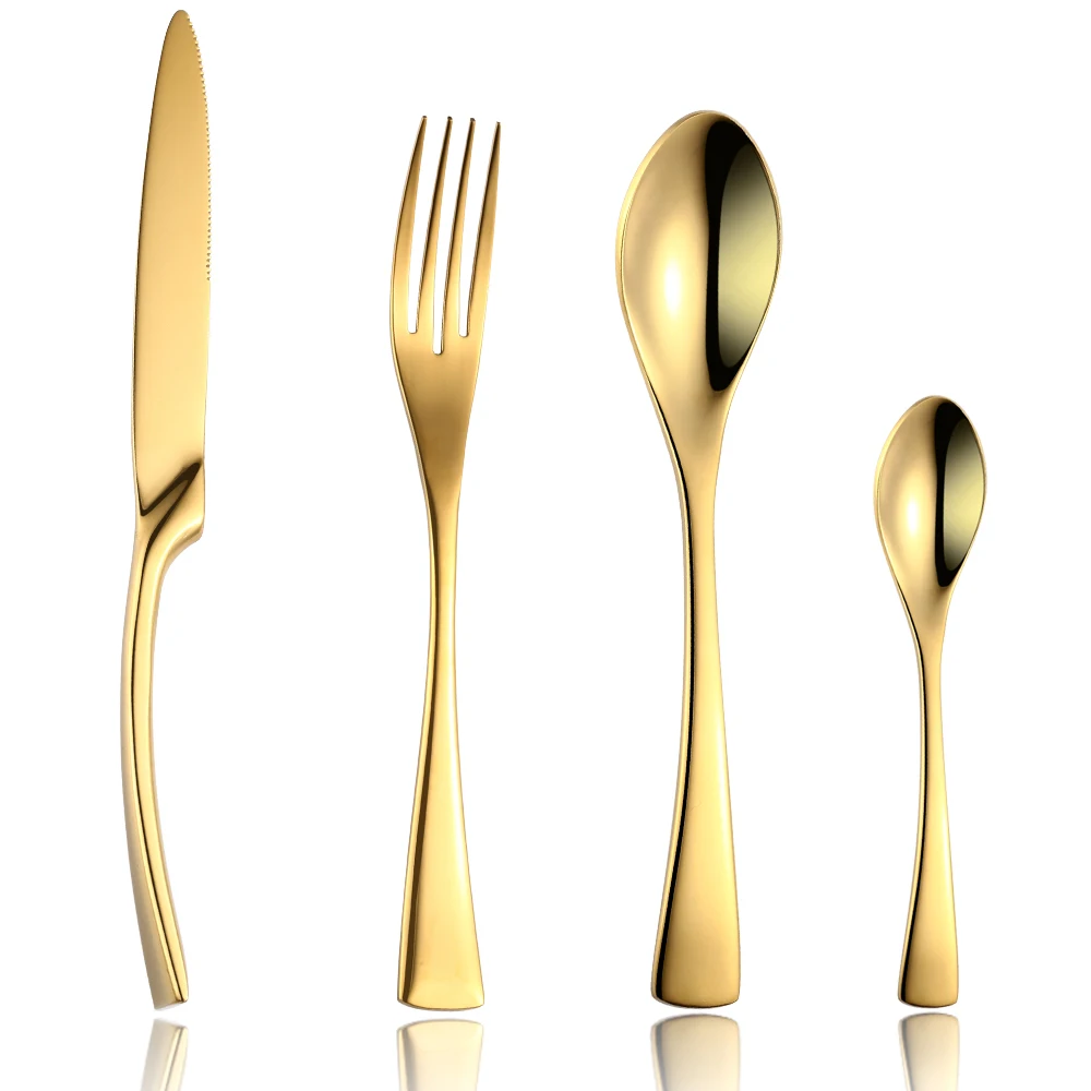 Набор столовых приборов из нержавеющей стали 4 шт./компл.|steak knives forks|knife forkdinnerware set |