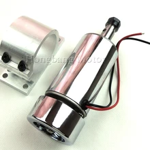 CNC 300 Вт DC12-48V мотор шпинделя, 48V-12000r/мин, 0.3KW мотор шпинделя для фрезерного станка с ЧПУ+ кронштейн+ ER11 сбор