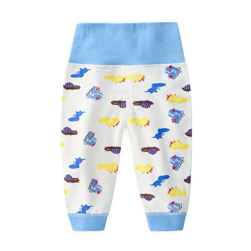 New Cotton Baby's Autumn Pants Neobatal Bottom Pants Baby Boy Girl High-waist Warm Underwear - Цвет: p2